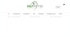 Desktop Screenshot of golfpartner.de