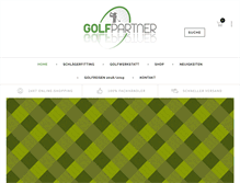 Tablet Screenshot of golfpartner.de